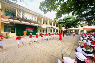 NGÀY HỘI “THIẾU NHI VUI KHỎE – TIẾN BƯỚC LÊN ĐOÀN” NĂM HỌC 2024-2025